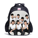 16 Inch High Backpack Boys Girls School Bag Men Women Rucksack