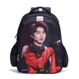 16 Inch High Backpack Boys Girls School Bag Men Women Rucksack