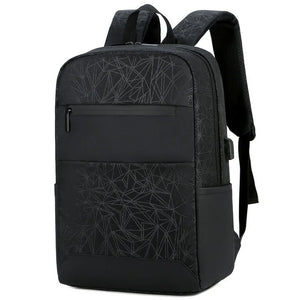 16 Inch Laptop Backpack USB Charging Men's Business Daypack