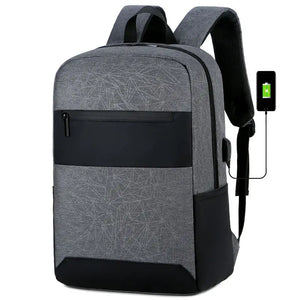 16 Inch Laptop Backpack USB Charging Men's Business Daypack