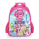 16 Inch Pony Backpack School Bag for Girls Boys Panda