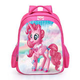 16 Inch Pony Backpack School Bag for Girls Boys Panda