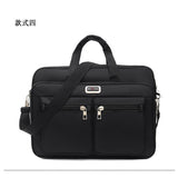 16 Inch Oxford Cloth Men's Computer Bag, Waterproof Business Messenger Bag