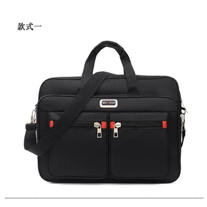 16 Inch Oxford Cloth Men's Computer Bag, Waterproof Business Messenger Bag