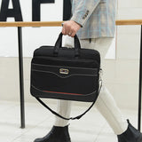 16 Inch Oxford Cloth Men's Computer Bag, Waterproof Business Messenger Bag