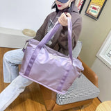 16 Inch Oxford Travel Bag, Foldable Fitness Bag, Waterproof Luggage Bag