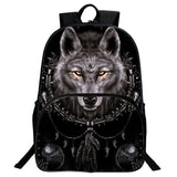 16 Inch Animal Printing Kids Backpack School Bag for Girls Boys