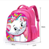 16 Inch Princess Marie Cat School Backpack for Girls