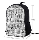 16 Inch Unisex Backpack for Teens Boys Girls School Bag Travel Bag