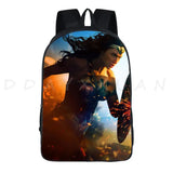 16 Inch Kids Orthopedic School Backpack Double Zipper Boys