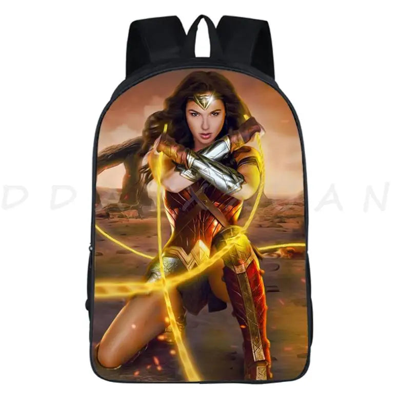 16 Inch Kids Orthopedic School Backpack Double Zipper Boys