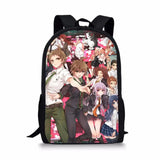 16-inch Danganronpa Anime Children's Backpack Kids Boys Mochila Infantil