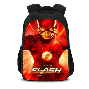 16 inch Flashman Hero Boy Girls School Bag Book Bag Backpack Children Students