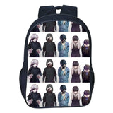 16" Tokyo Ghoul Backpack for Teenagers School Travel Bag