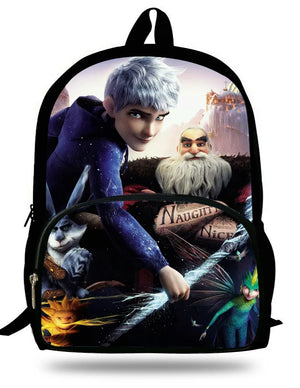 16-inch Rise of the Guardians Backpack Jack Frost Age 7-13 Childlren Backpack