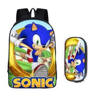 16 inch Kids Boy Backpack School Set with Pencil Bag