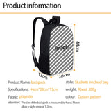 16 inch Peacock Print Children Backpack Teenager Boy Girl School Bag