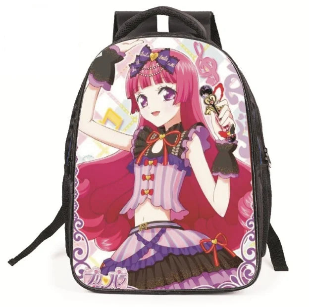 Cartoon Princess Backpack for Girls School Bag