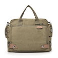 Canvas Laptop Crossbody Bag
