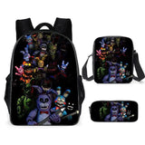 16inch FNAF Bear School Bags Kids Backpack