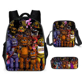 16inch FNAF Bear School Bags Kids Backpack