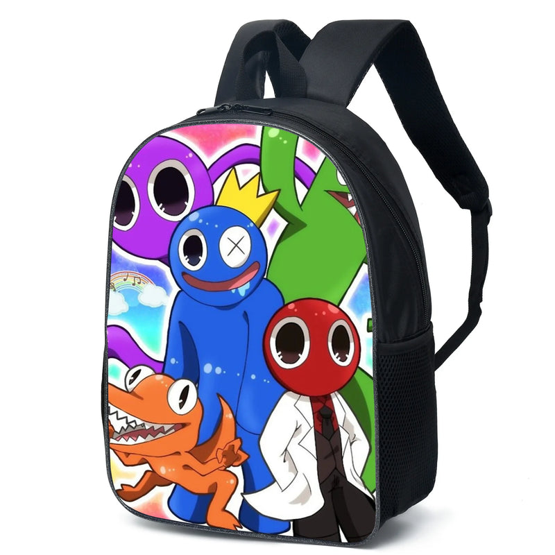 16in RAINBOW Backpack School Bags Boys Girls 3D Print Primary Backpack