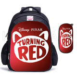 16in Turning Red Schoolbag for Kids Boys Girls Baby Bag Children Backpack