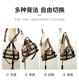 Large Capacity Printed Travel Bag, Fitness Shoulder Bag, Waterproof Luggage Bag