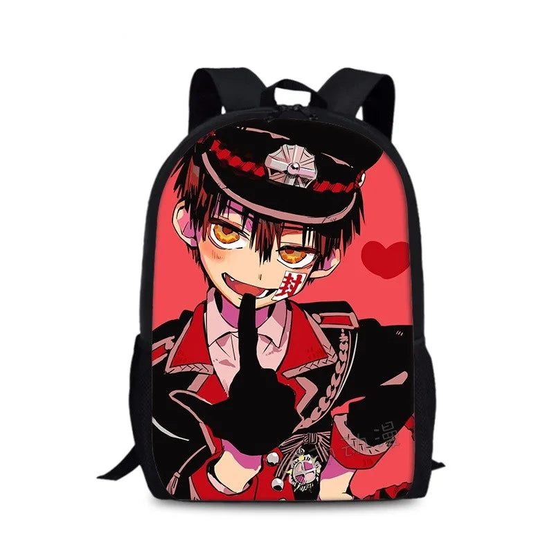 Anime Bound Jibaku Shounen Hanako-Kun Cosplay Backpack