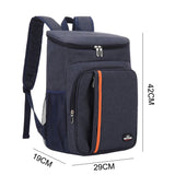 18L Cooler Backpack Thermal Bag Lightweight Picnic Insulated Leak-Proof