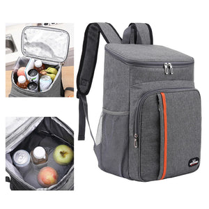 18L Cooler Backpack Thermal Bag Lightweight Picnic Insulated Leak-Proof