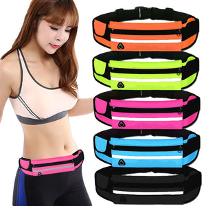18PCS Unisex Waist Bag Portable Money Phone Pouch Belt Fanny Packs Women Men Tra