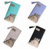 Anime Female Long Wallets PU Leather Multi-functional Wallet