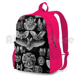 Vintage Bat Outdoor Hiking Backpack Climbing Bag