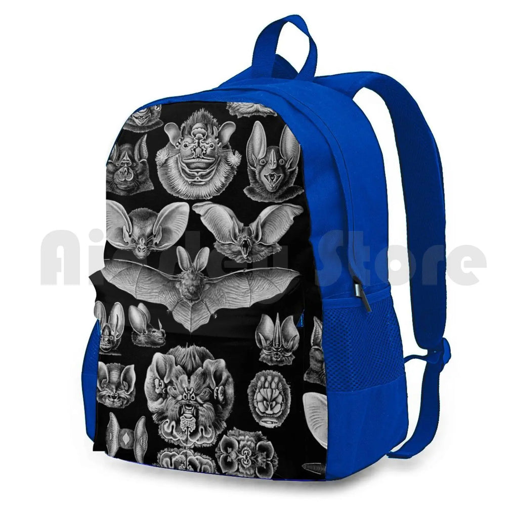 Vintage Bat Outdoor Hiking Backpack Climbing Bag