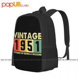 1951 Retro 70 Years Of Being Awesome Backpack