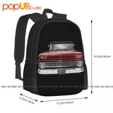 1963 C10 Truck Backpack Large Capacity Creative Eco Friendly School Sport Bag