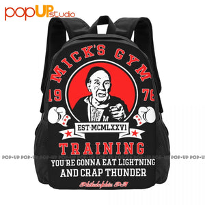 1976 Micks Gym Boxing Backpack Large Capacity