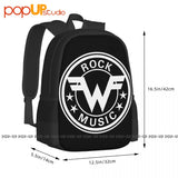 1995 Weezer Rock Music Backpack Vintage Creative Personalised Backpacks