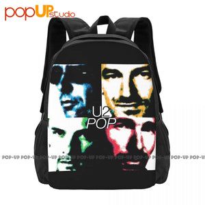 1997 U2 Tour 01 Backpack Large Capacity Vintage Art Print Sports Bag