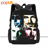1997 U2 Tour 01 Backpack Large Capacity Vintage Art Print Sports Bag