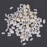 Bag of Oval ABS Pearl Spacer Beads DIY Jewelry Findings