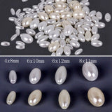 Bag of Oval ABS Pearl Spacer Beads DIY Jewelry Findings