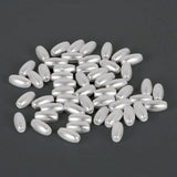 Bag of Oval ABS Pearl Spacer Beads DIY Jewelry Findings