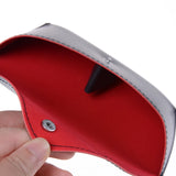 Vintage Leather Glasses Case Portable Sunglasses Holder Box Bag