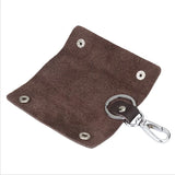 Car Key Pouch Bag Case Wallet Holder Chain Key Wallet Ring Collector