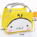 Cartoon Animal Lunch Bag Tote Thermal Food Bag Insulated Cooler Bags