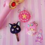 Cartoon Silicone Key Case Dust Cover Organizer