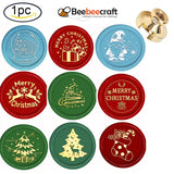 Christmas House Wax Seal Stamp Vintage Craft for Cards Envelope Wedding