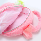 Unicorn Plush Backpack for Girls Student